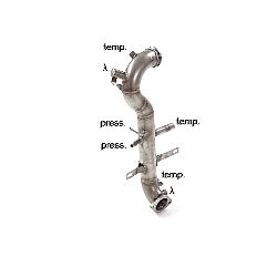 Jeep Renegade 2014>> Kat-Ersatzrohr + Partikelfilter-Ersatzrohr Gruppe N inox   , für 2.0Mjet 4WD (103kW) 2014>>07/2018