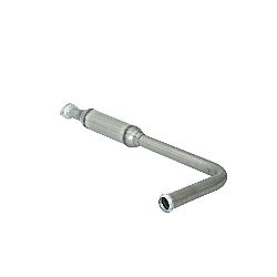 Renault Clio 1990>>1998 Mittelschalldämpfer inox, für 1.8 I 16V Kat. (100kW) 01/1991>>