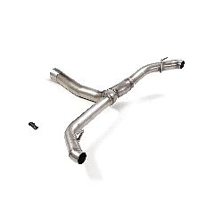 Mercedes A-Klasse (W176) 2012>>2018 Endrohren Gruppe N inox rechts/links für die original ästhetische Endröhre, für AMG A45 4MATIC (265kW) 2013>>2015