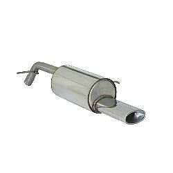 Peugeot 207 Endschalldämpfer inox mit ER 115x70 mm oval, für 1.6 16V THP (110Kw) 05/2006>>