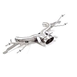 Mercedes AMG GT(190) 2015>> Endrohr Gruppe N inox, für (Coupè / Roadster) GT-R 4.0i V8 (430kW) 2017>>