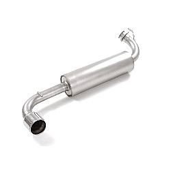 Lancia Delta Endschalldämpfer inox mit ER 102 mm rund, für 2.0 Turbo 16V Integrale Evoluzione (151 / 154kW) EVO1 1991>>