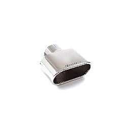 Universal Endrohre Endrohr 157x80 mm oval Sport Line inox, für OV.157x80