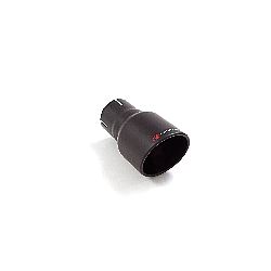 Universal Endrohre Endrohr 90 mm rund Sport Line Black inox, für RO.90