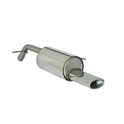 Peugeot 207 cc Endschalldämpfer inox mit ER 115x70 mm oval, für 1.6 16V THP (110Kw) 03/2007>>