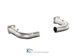 Porsche 911 Turbo/Turbo S (991) 2014 Link-Pipe Set w/o Cat (Titanium) #L-PO991T/2