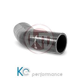 Wagnertuning Ø55mm Silikonschlauch 45° Bogen schwarz - 001004159