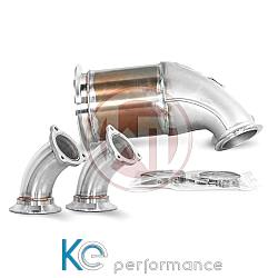Wagnertuning Hosenrohr Kit für Audi S4 B9 / S5 F5 300CPSI EU6 - 500001031